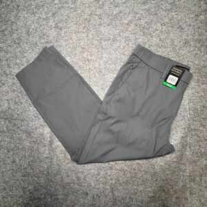 Banana Republic Commuter Flex Pants Mens 38x29 Gray Performance Tech Trousers